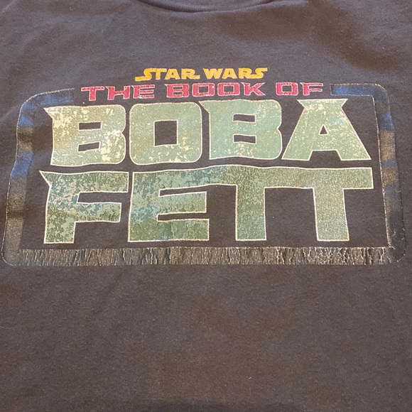Boy’s Size 14-16 Star Wars The Book of Boba Fett 100% Cotton GAP T-shirt - Picture 2 of 4